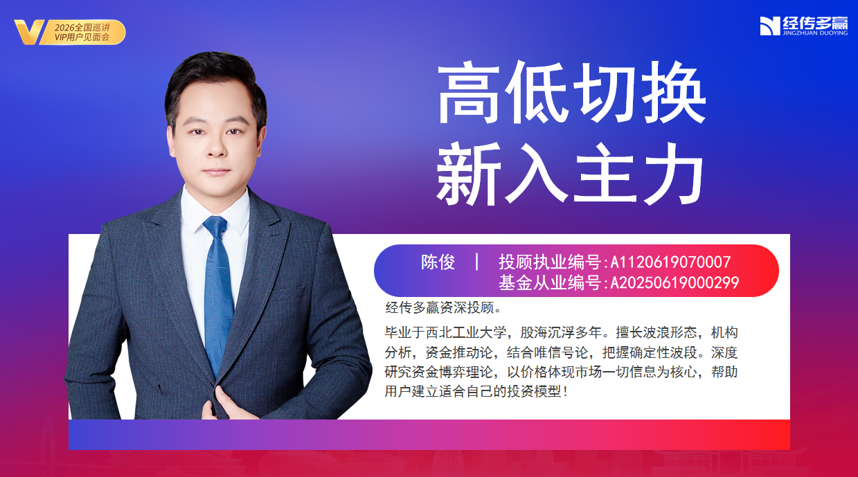 陈俊-高低切换，新入主力-泰州巡讲-202609
